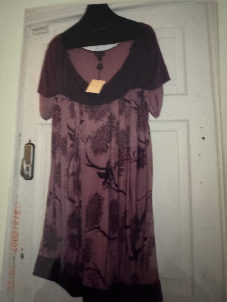 Purple Dress western wear